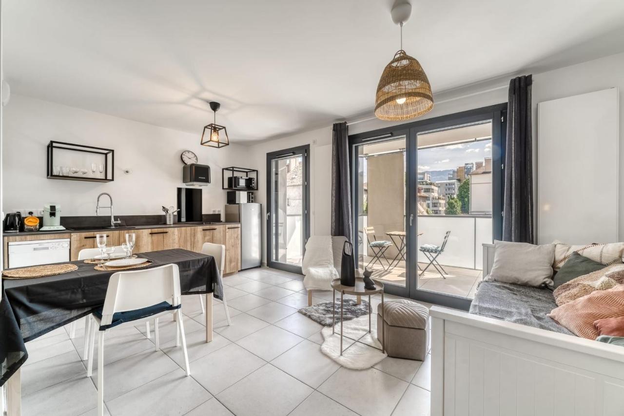 Emergence - Beautiful Studio For 2 People Balcony And Garage Annecy Exterior foto