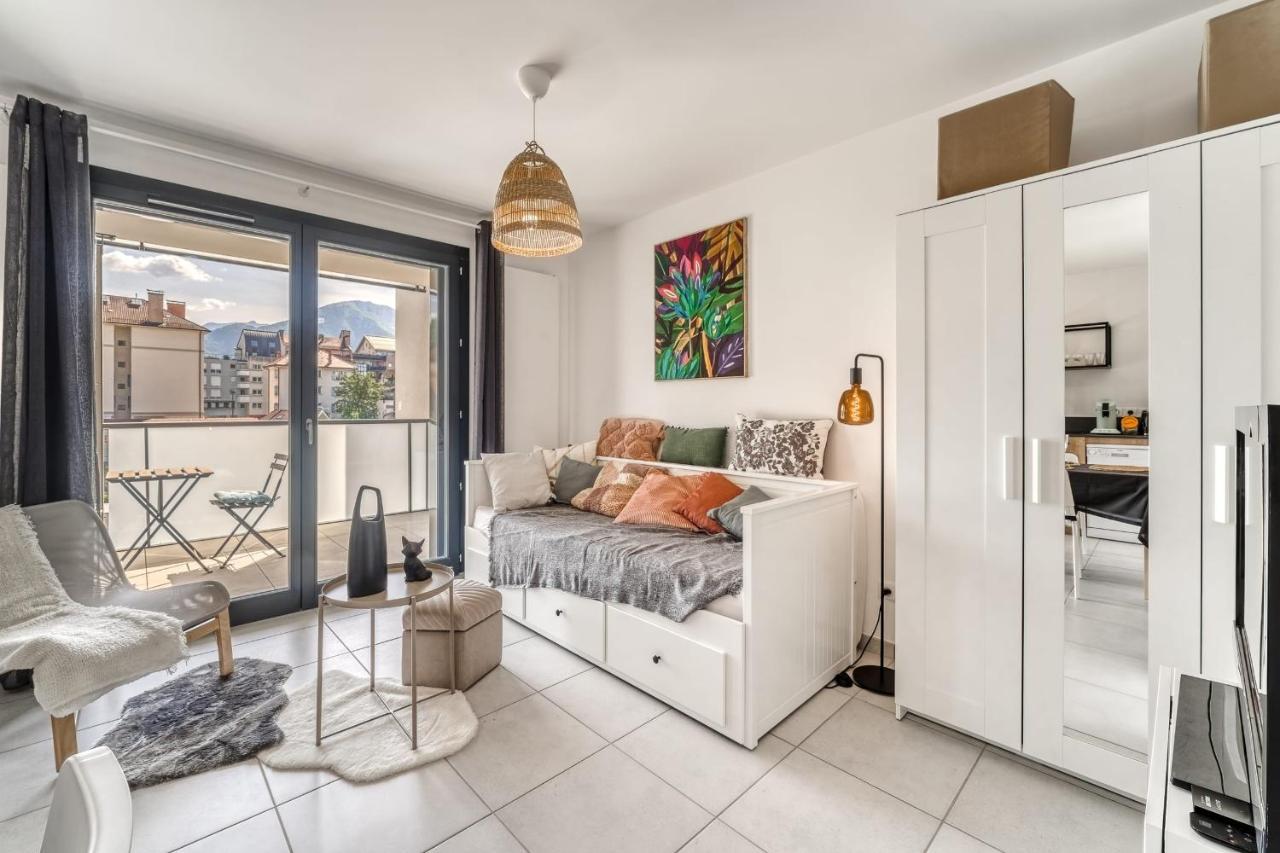Emergence - Beautiful Studio For 2 People Balcony And Garage Annecy Exterior foto