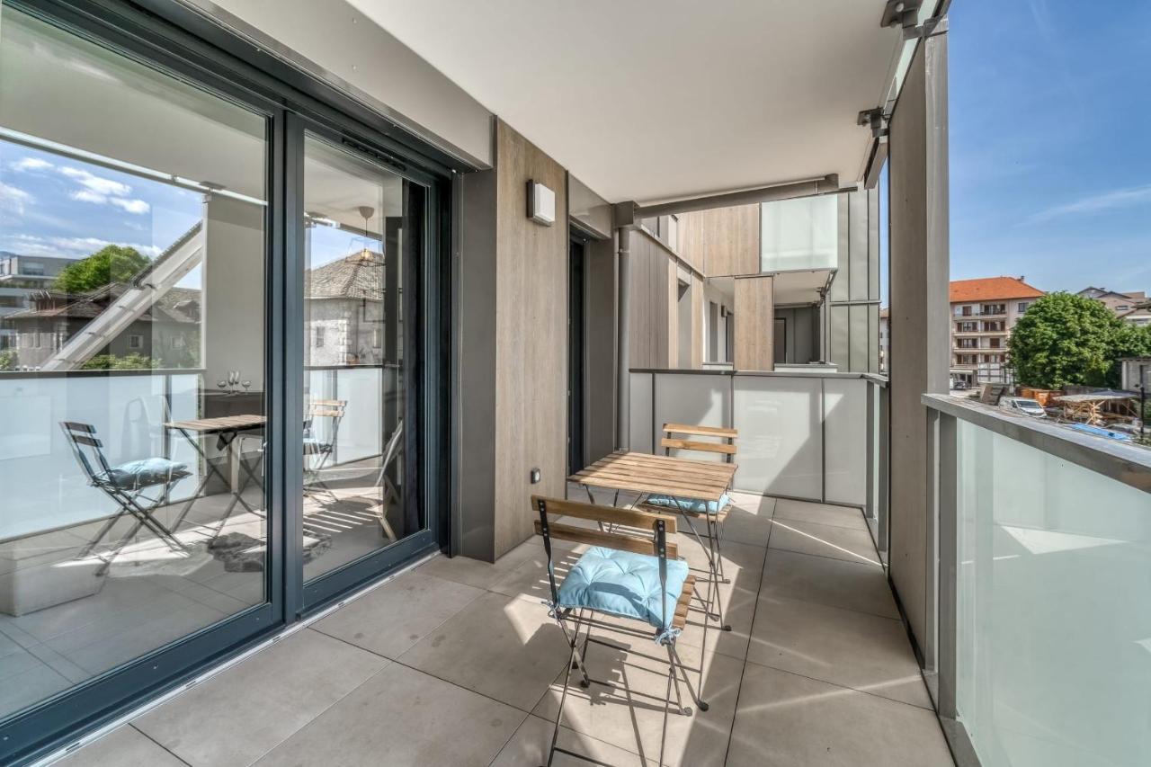 Emergence - Beautiful Studio For 2 People Balcony And Garage Annecy Exterior foto
